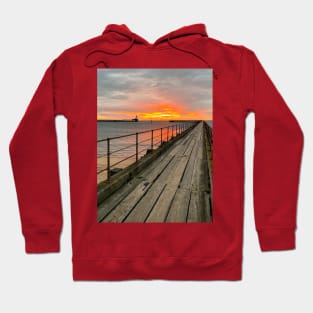 Red Sky in the Morning Hoodie